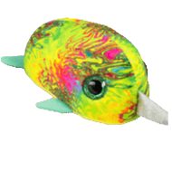 Nori the Narwhal (Turquoise Fin)